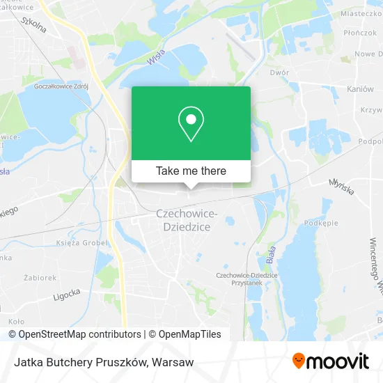 Jatka Butchery Pruszków map