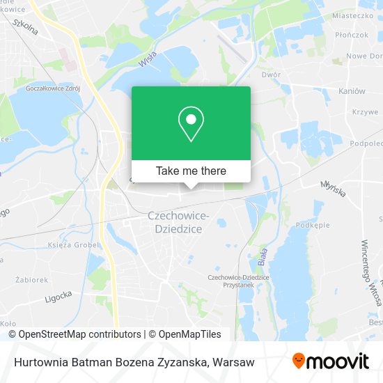 Hurtownia Batman Bozena Zyzanska map