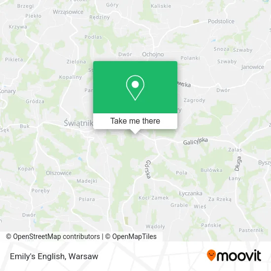 Карта Emily's English