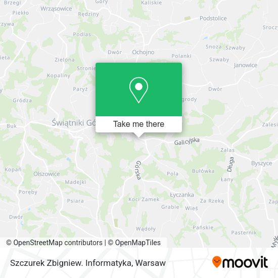 Szczurek Zbigniew. Informatyka map