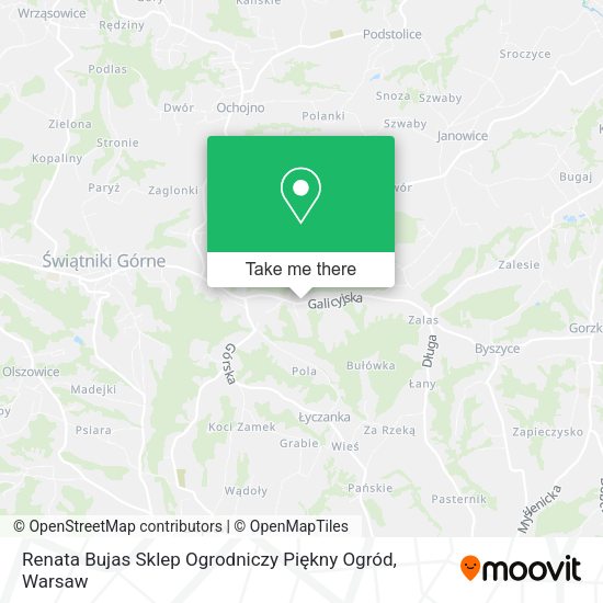 Renata Bujas Sklep Ogrodniczy Piękny Ogród map