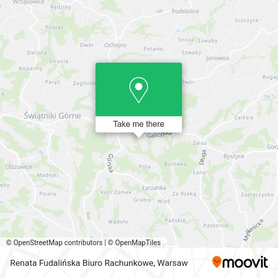 Renata Fudalińska Biuro Rachunkowe map