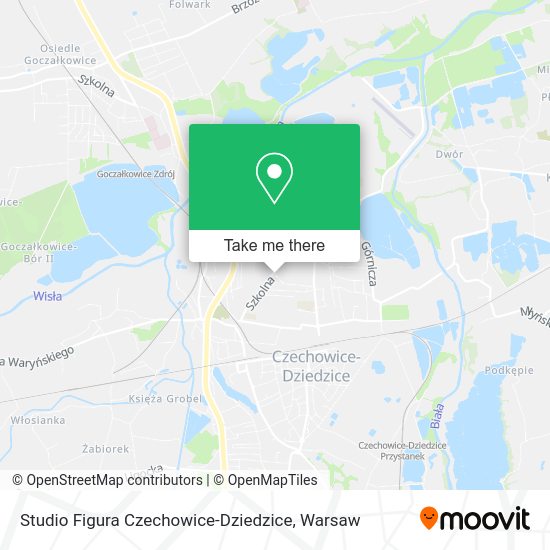 Studio Figura Czechowice-Dziedzice map