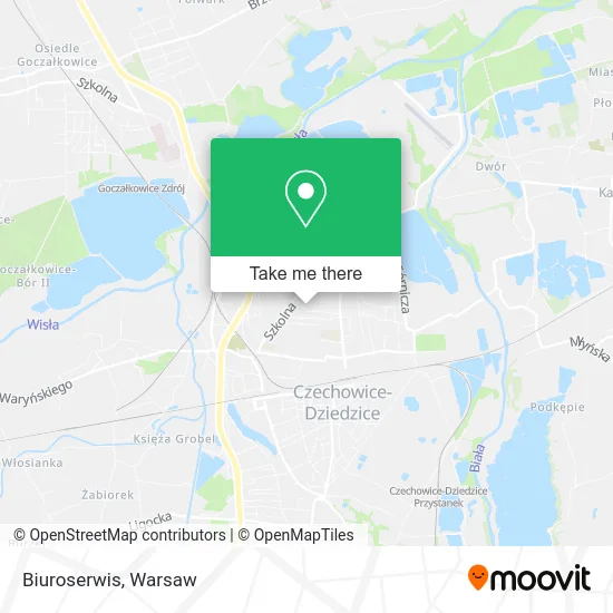 Карта Biuroserwis