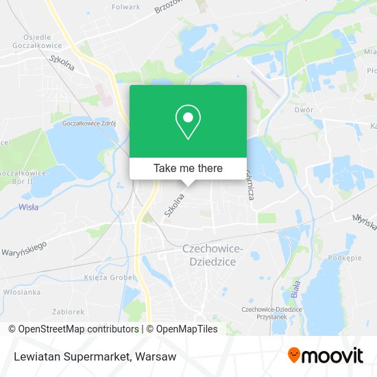 Lewiatan Supermarket map