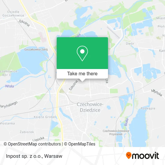 Карта Inpost sp. z o.o.