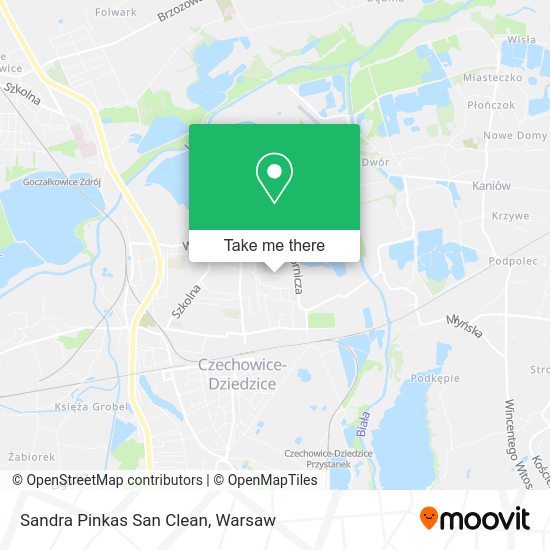 Sandra Pinkas San Clean map