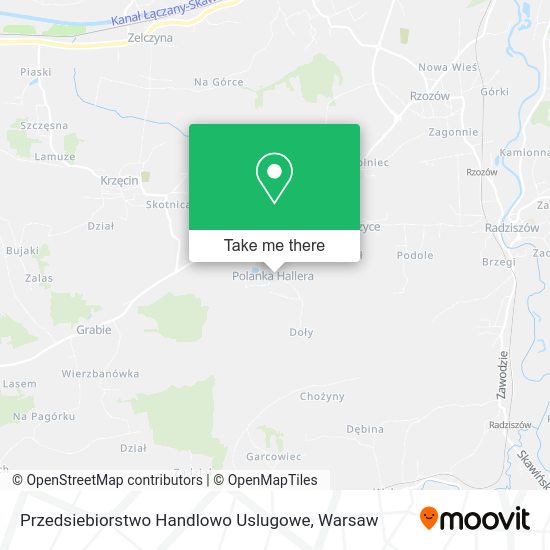 Przedsiebiorstwo Handlowo Uslugowe map