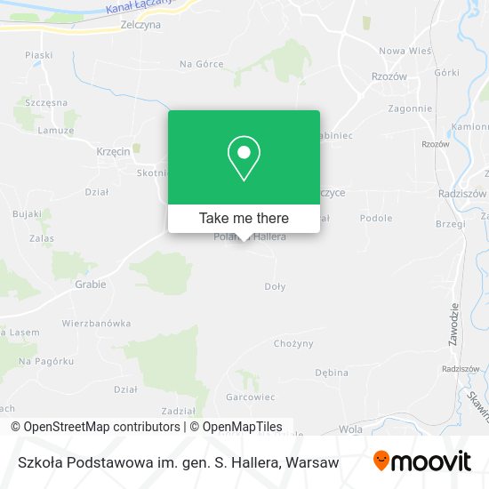 Szkoła Podstawowa im. gen. S. Hallera map