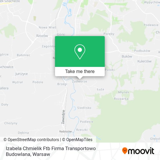 Izabela Chmielik Ftb Firma Transportowo Budowlana map