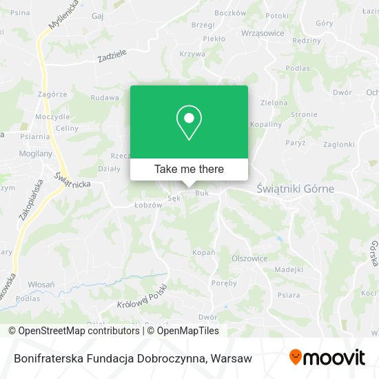 Bonifraterska Fundacja Dobroczynna map