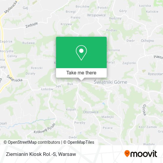 Ziemianin Kiosk Rol.-S map