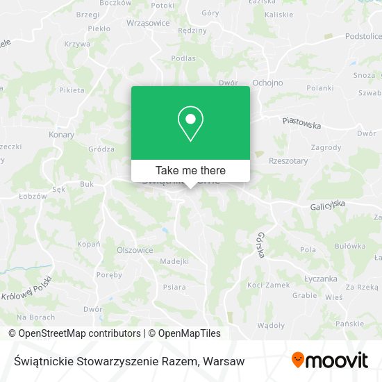 Świątnickie Stowarzyszenie Razem map