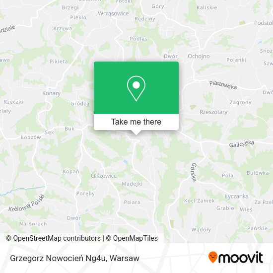 Grzegorz Nowocień Ng4u map