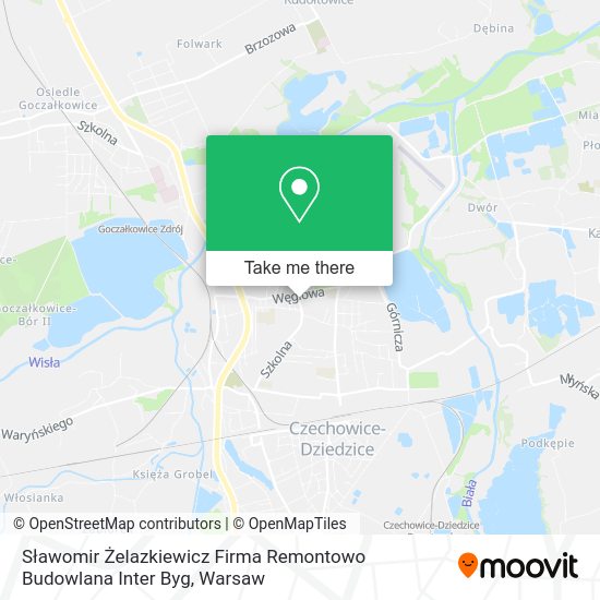 Sławomir Żelazkiewicz Firma Remontowo Budowlana Inter Byg map