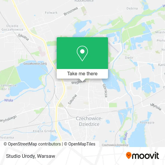 Карта Studio Urody