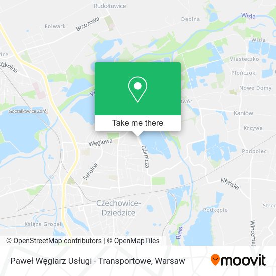 Paweł Węglarz Usługi - Transportowe map