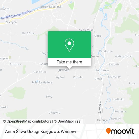 Anna Śliwa Usługi Księgowe map