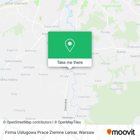 Firma Usługowa Prace Ziemne Lemar map