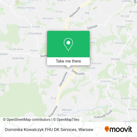 Dominika Kowalczyk FHU DK Services map