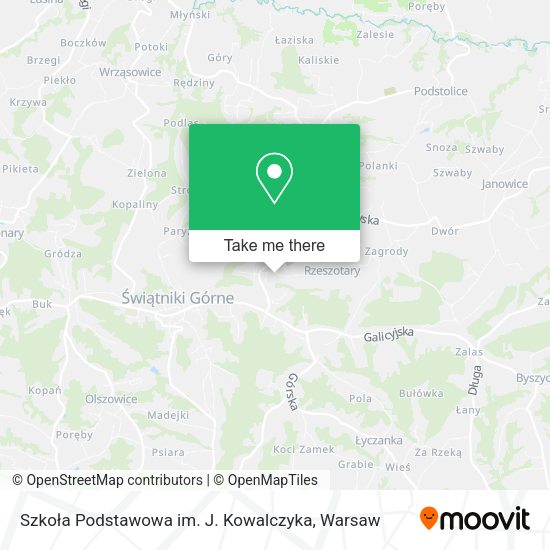 Szkoła Podstawowa im. J. Kowalczyka map