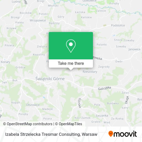 Izabela Strzelecka Tresmar Consulting map