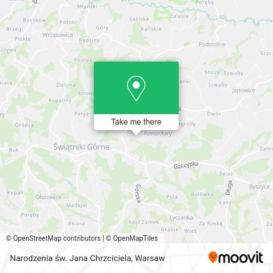 Narodzenia św. Jana Chrzciciela map