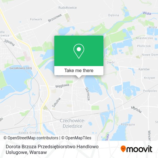 Dorota Brzoza Przedsiębiorstwo Handlowo Usługowe map