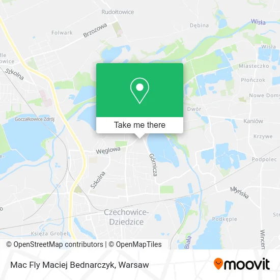 Mac Fly Maciej Bednarczyk map