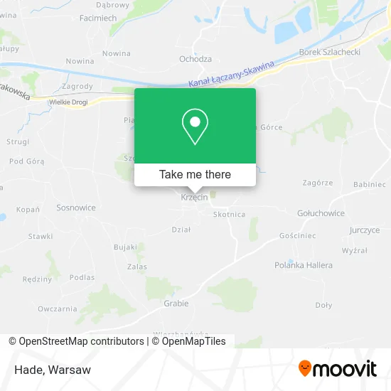 Hade map