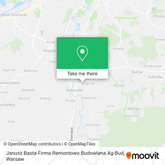 Janusz Basta Firma Remontowo Budowlana Ag-Bud map