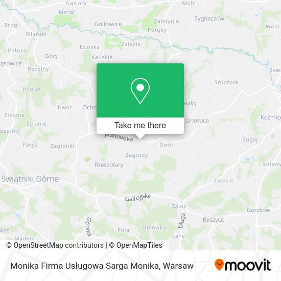 Monika Firma Usługowa Sarga Monika map