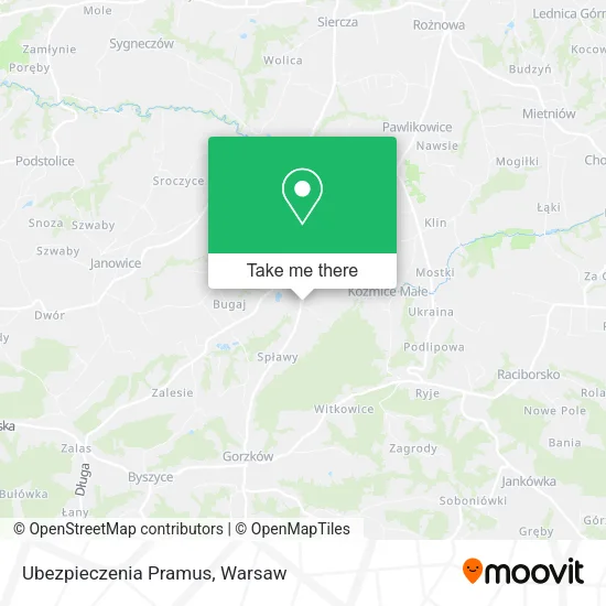 Карта Ubezpieczenia Pramus