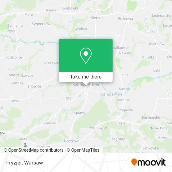 Карта Fryzjer