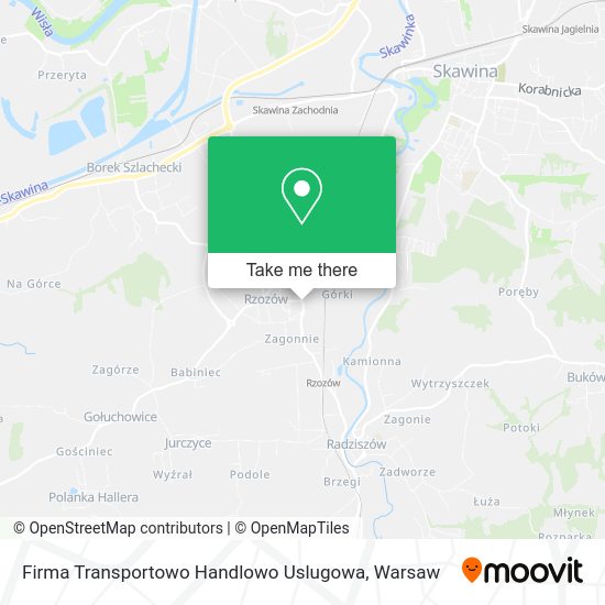 Firma Transportowo Handlowo Uslugowa map