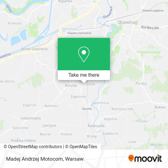 Карта Madej Andrzej Motocom