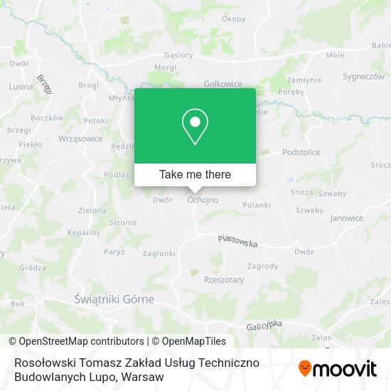 Rosołowski Tomasz Zakład Usług Techniczno Budowlanych Lupo map