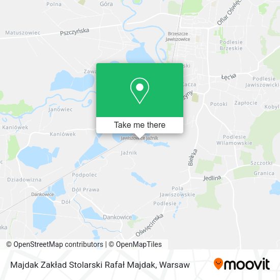 Majdak Zakład Stolarski Rafał Majdak map