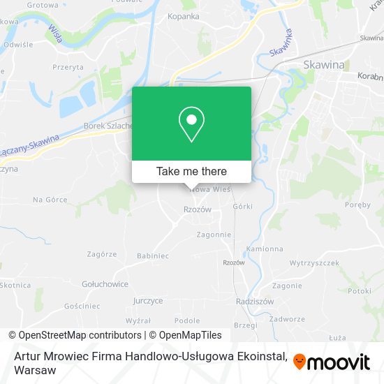 Artur Mrowiec Firma Handlowo-Usługowa Ekoinstal map