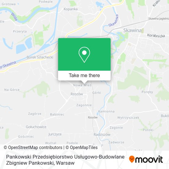 Pankowski Przedsiębiorstwo Usługowo-Budowlane Zbigniew Pankowski map