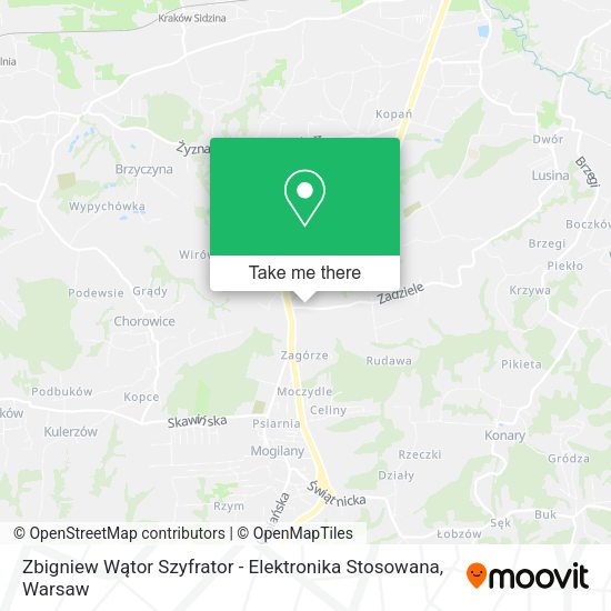 Zbigniew Wątor Szyfrator - Elektronika Stosowana map