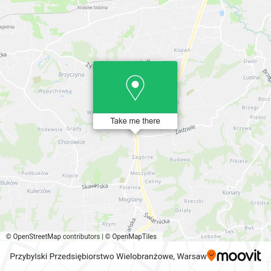 Przybylski Przedsiębiorstwo Wielobranżowe map