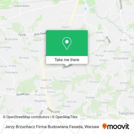 Карта Jerzy Brzuchacz Firma Budowlana Fasada