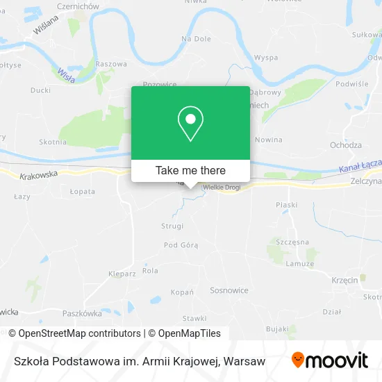 Карта Szkoła Podstawowa im. Armii Krajowej
