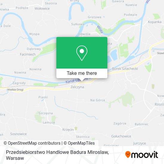 Przedsiebiorstwo Handlowe Badura Miroslaw map