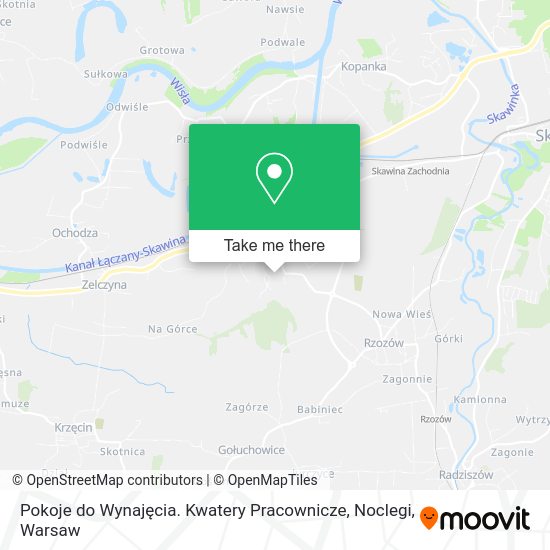 Pokoje do Wynajęcia. Kwatery Pracownicze, Noclegi map