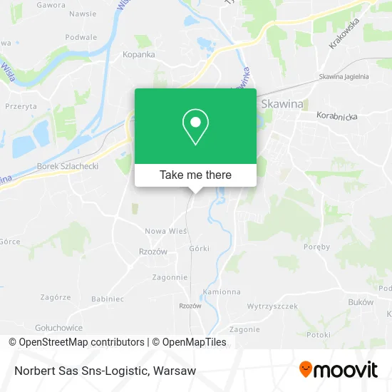 Карта Norbert Sas Sns-Logistic