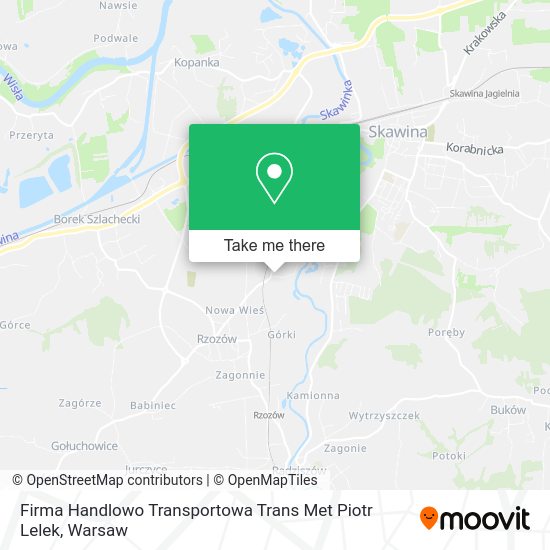 Firma Handlowo Transportowa Trans Met Piotr Lelek map