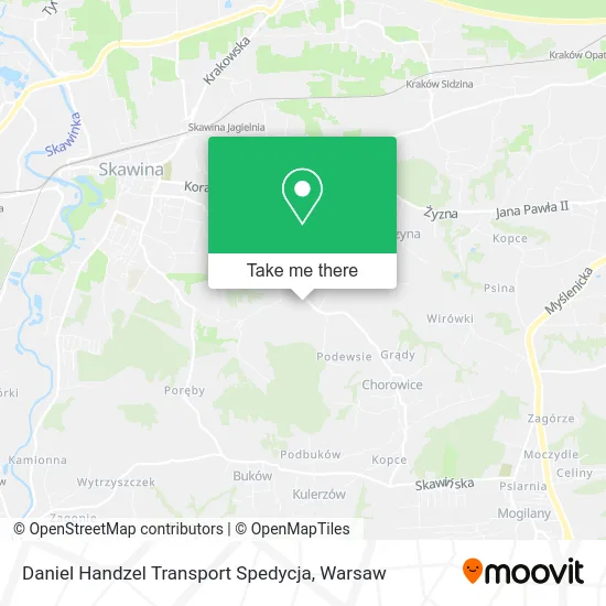 Карта Daniel Handzel Transport Spedycja