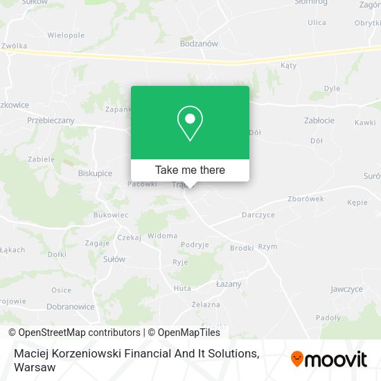 Maciej Korzeniowski Financial And It Solutions map